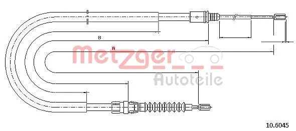 Comprar 2001599 Beca Cables Cable de freno de mano trasero derecho/izquierdo