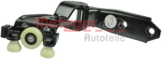 2310009 Metzger Rodillo central trasero derecho de puerta corrediza