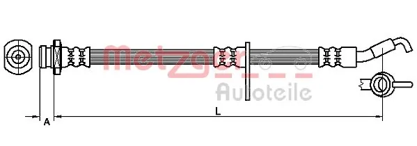 Comprar Latiguillo de freno delantero Suzuki SX4  GY a bajo precio