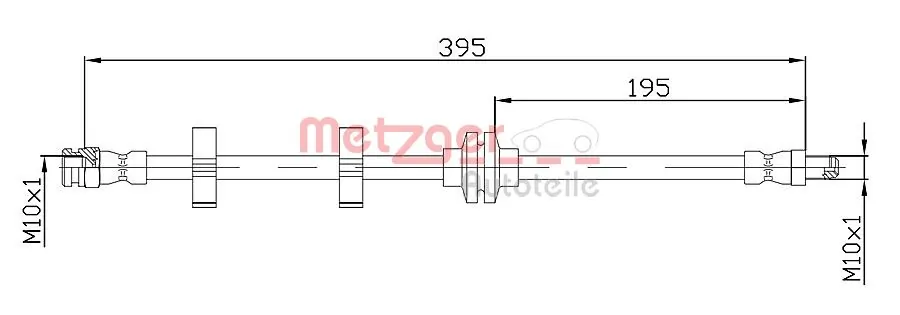 Latiguillos de freno delantero Alfa Romeo 147 hatchback (937) (2001 - 2010) precio, desde 9,44 EUR