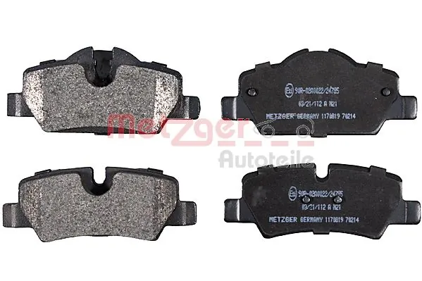  Pastillas de freno traseras MINI Cooper 