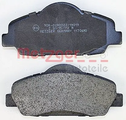  Pastillas de freno delanteras Citroen C4 