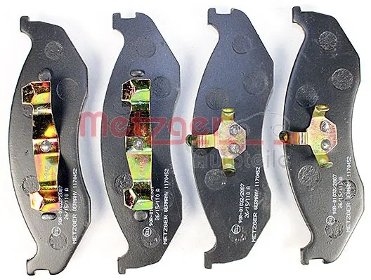 METZGER 1170452 pastillas de freno delanteras Jeep Grand Cherokee