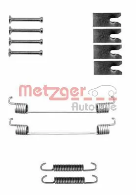 Juego de montaje, zapatas de freno traseras para Nissan Note  (E11)