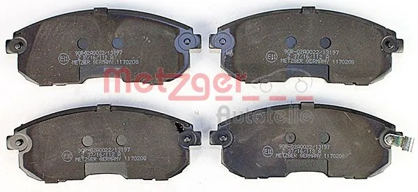  Pastillas de freno delanteras Nissan Tiida 