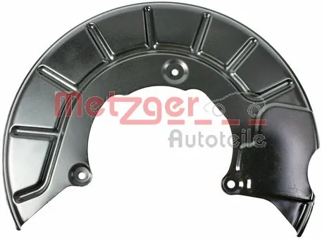 6115029 Metzger Protector del disco de freno delantero izquierdo