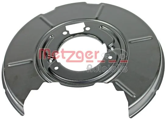 6115023 Metzger Protector de disco de freno trasero derecho