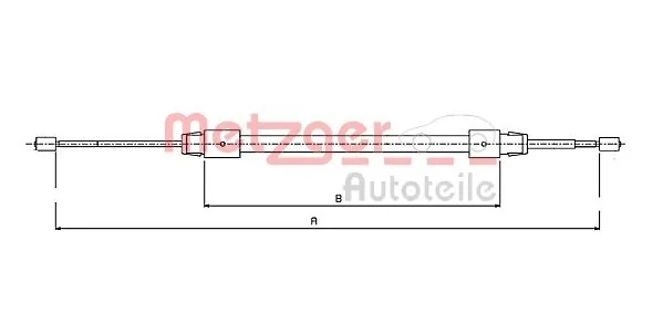 Cable de freno de mano trasero derecho Mercedes A hatchback (W168) (1997 - 2004) precio, desde 7,93 EUR