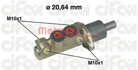 Cilindro maestro de frenos Fiat Tipo hatchback (160) (1987 - 1996) precio, desde 38,33 EUR