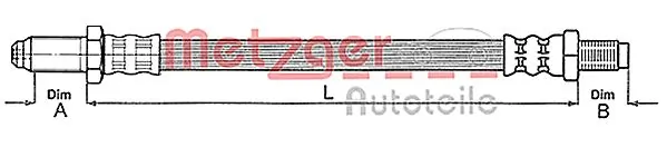 Latiguillo de embrague para Alfa Romeo Giulietta 116