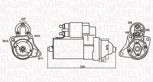 063721107010 Magneti Marelli