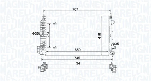 350213162500 Magneti Marelli