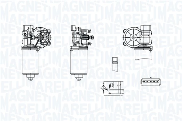 Motor del limpiaparabrisas KIA Sportage II SUV comprar en España