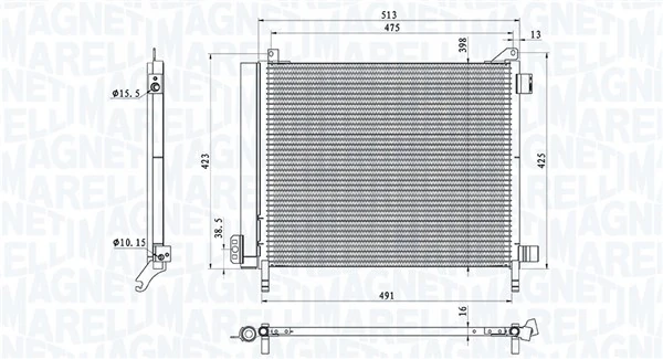 Aire acondicionado capacitor Nissan Almera I desde 93,59 €