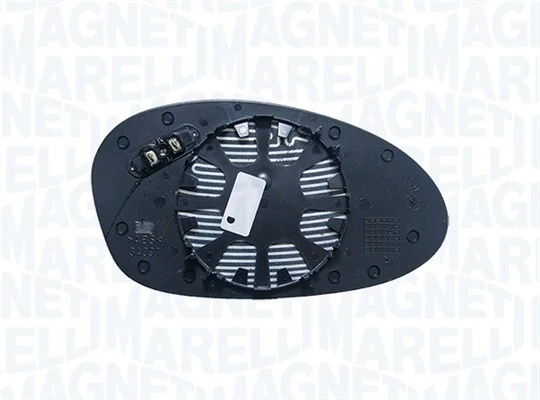Cristal de espejo retrovisor derecho RV90004 Magneti Marelli