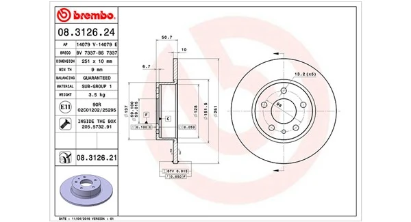 360406021100 Magneti Marelli