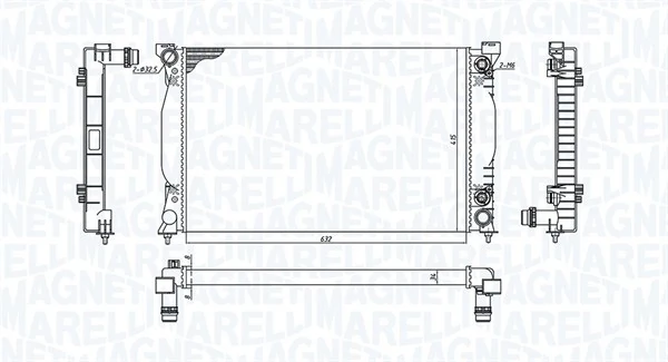 Comprar 133408A7 Polcar Radiador de auto