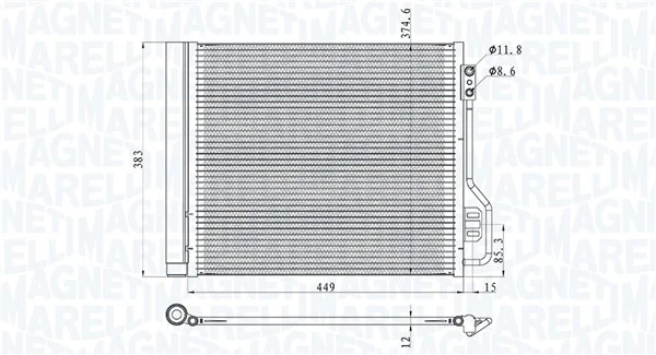 Aire acondicionado capacitor Mitsubishi Colt VII desde 98,71 €