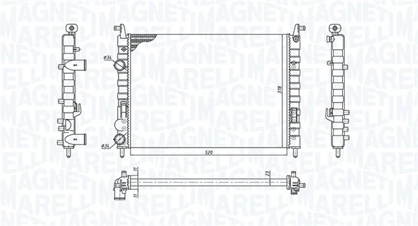 350213196300 Magneti Marelli