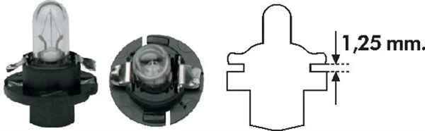 Comprar 893919040 Porsche Lámpara del tablero de instrumentos