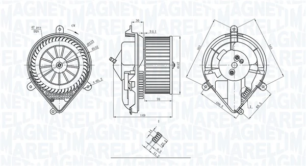 Ventilador habitáculo Peugeot 306  hatchback comprar en España