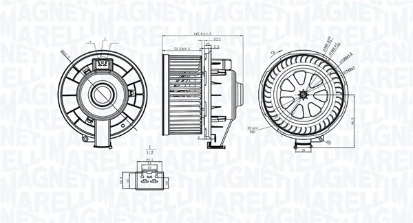 Electroventilador habitáculo Ford Fiesta VI (CB1)