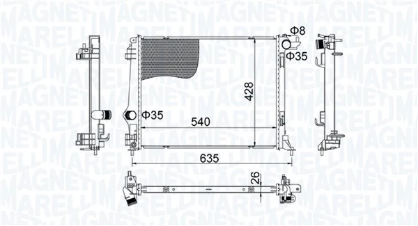 350213207400 Magneti Marelli
