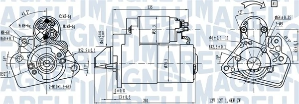 Motor de arranque para Dacia Lodgy JS
