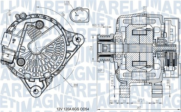Alternador del motor Ford Kuga I desde 100,19 €