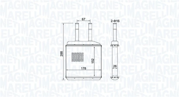 Calefactor Magneti Marelli BR420