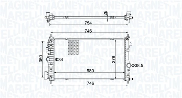 350213152300 Magneti Marelli