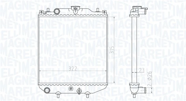 Refrigeración del motor Suzuki Alto III (1994-2002)