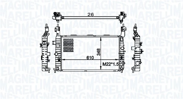 350213155800 Magneti Marelli
