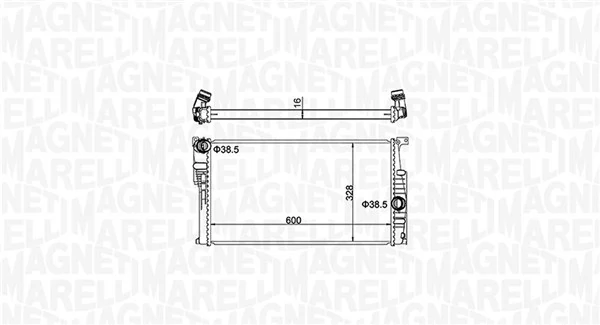 350213155100 Magneti Marelli Refrigeración del motor