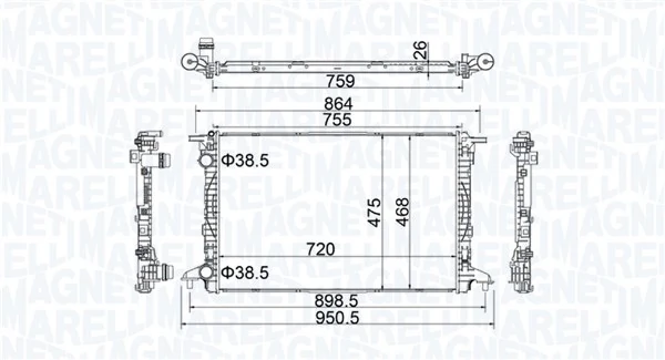 350213208900 Magneti Marelli