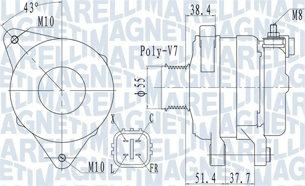 063732121010 Magneti Marelli