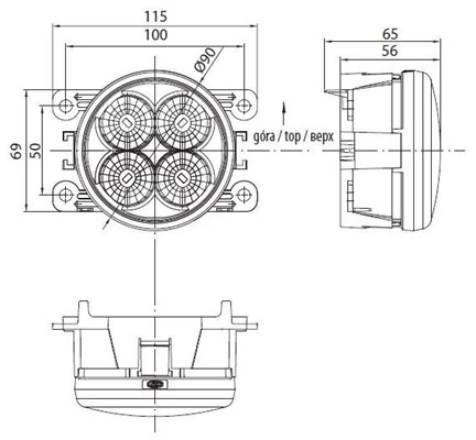 713120117010 Magneti Marelli Luz diurna izquierda