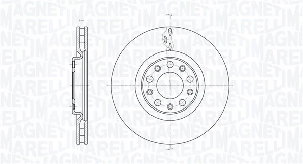 Freno de disco delantero Ford Fiesta GBFT