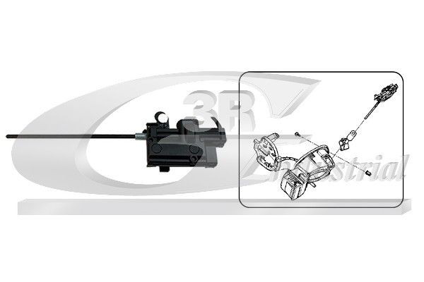 12602 3RG Motor apertura de tapa combustible
