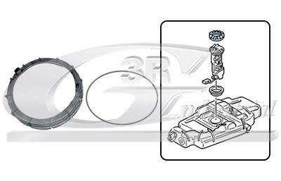 81223 3RG Tapa de la bomba de combustible