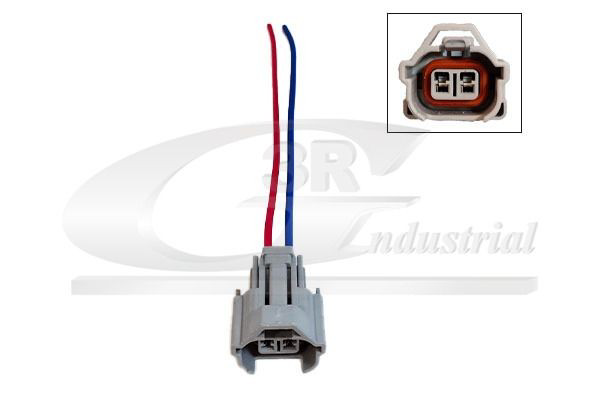 86258 3RG Conector de inyector de combustible