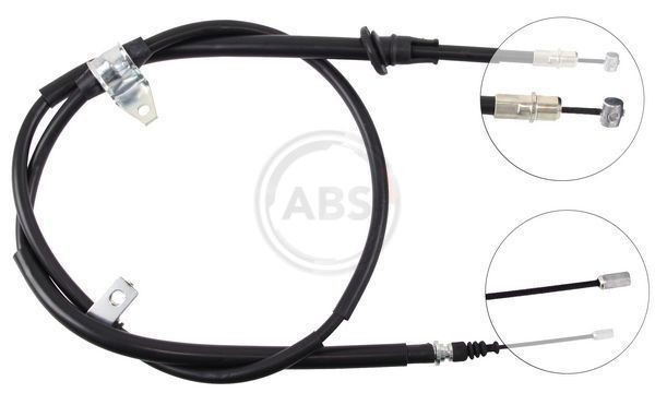 Cable de freno de mano trasero derecho para Hyundai Sonata II 