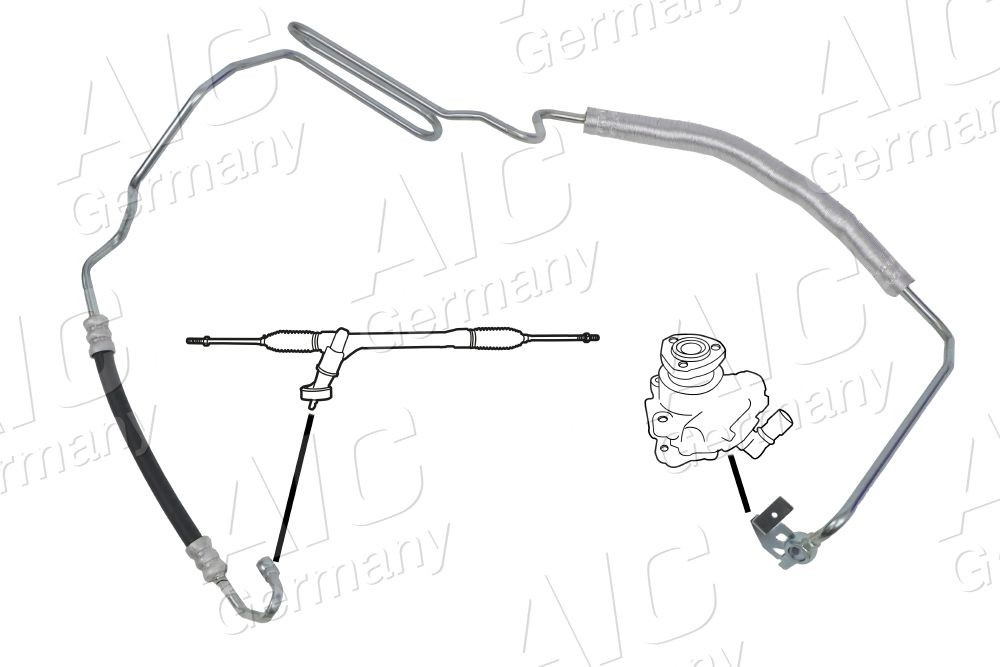 Comprar 54954 AIC Manguera de alta presion de direccion, hidráulica