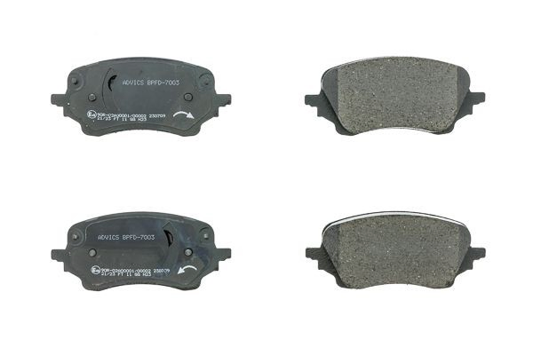 Pastillas de freno 2588897 Ford