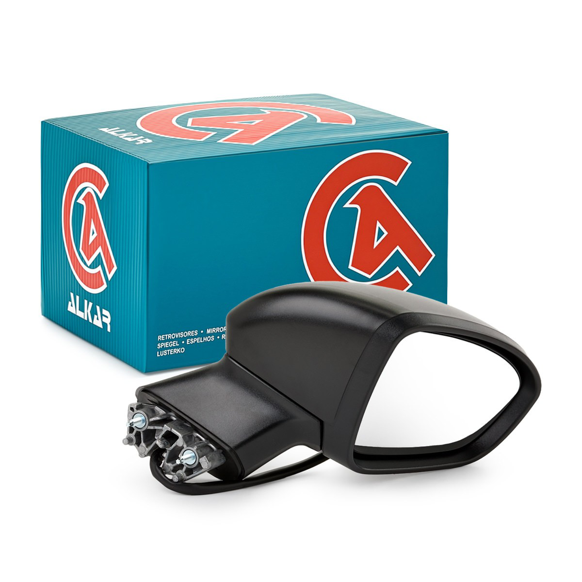 Espejo de retrovisor derecho 6126251 Alkar