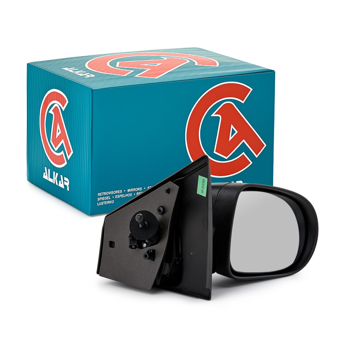 Espejo de retrovisor derecho 6138176 Alkar