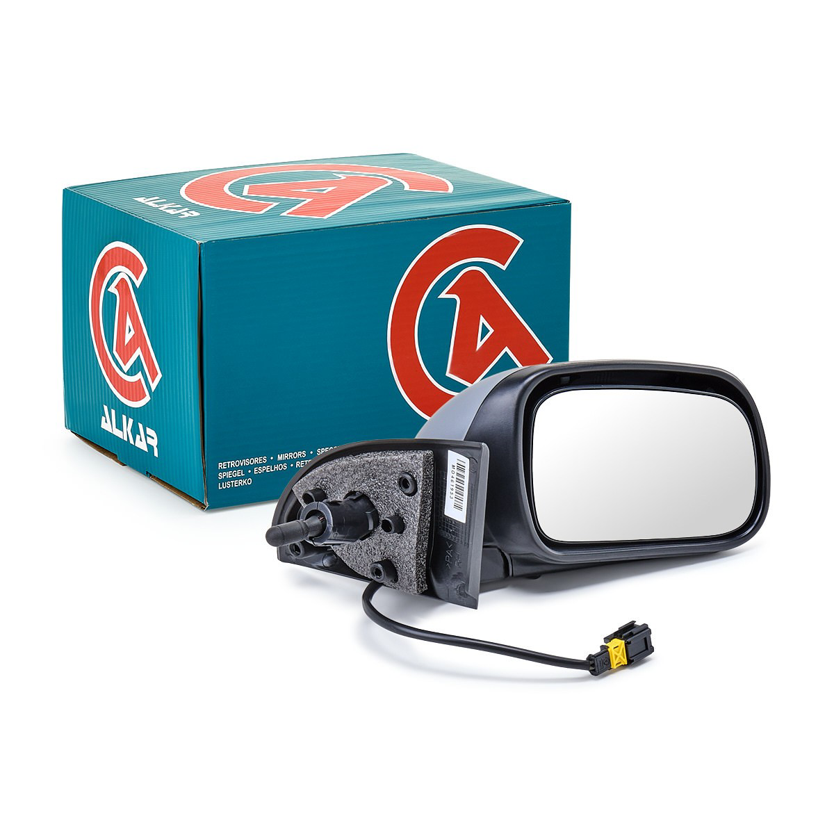 Espejo de retrovisor derecho 6165307 Alkar