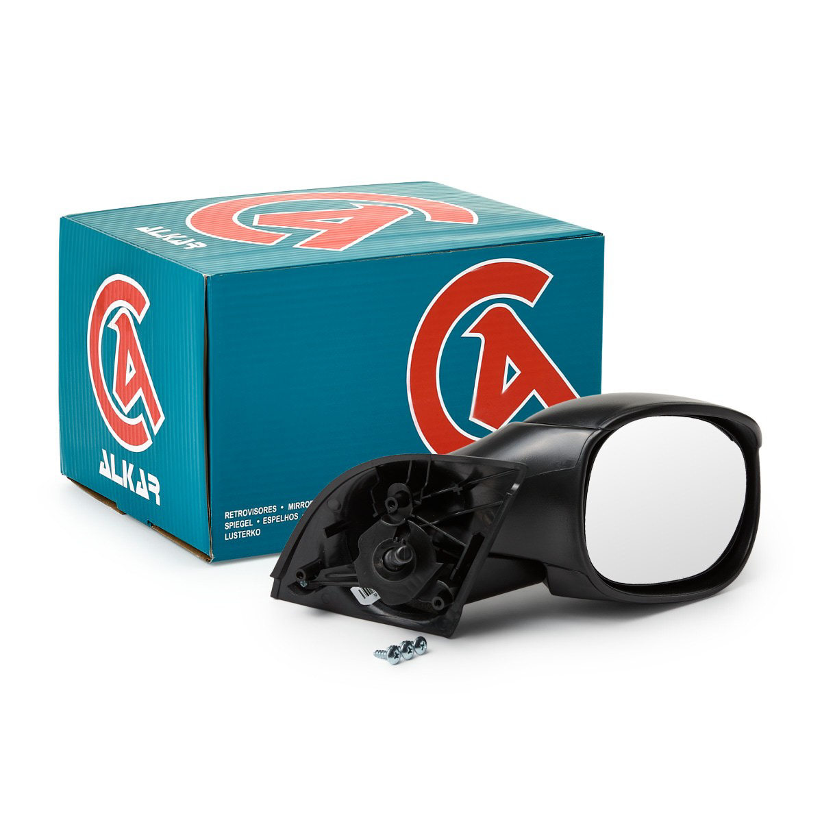 Espejo de retrovisor derecho 6165851 Alkar