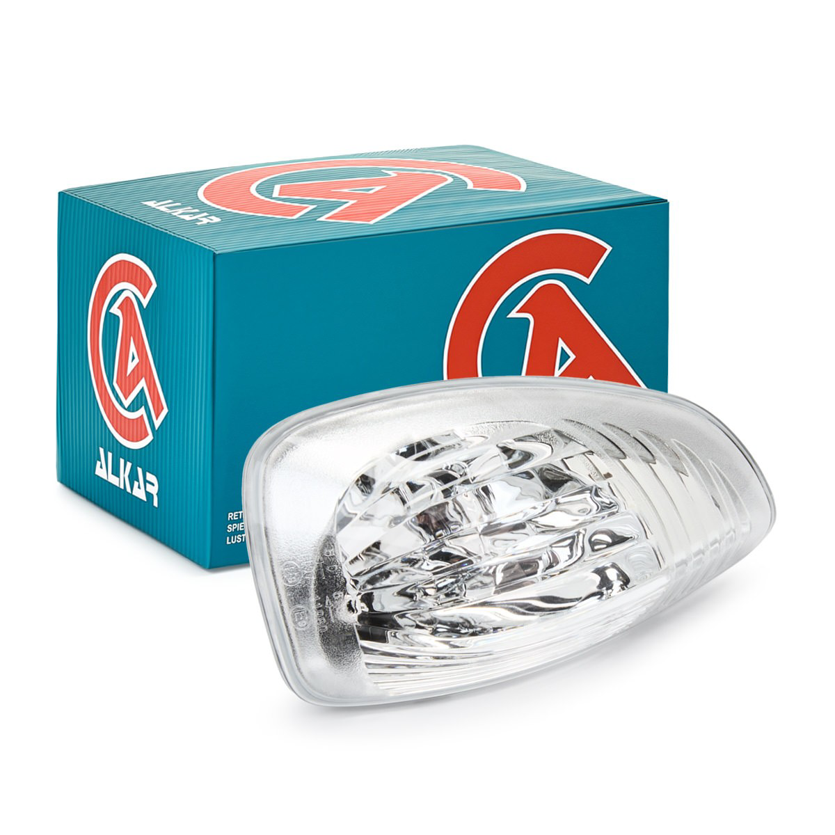 6201907 Alkar Luz intermitente de espejo retrovisor izquierdo