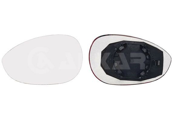 Cristal de espejo retrovisor exterior izquierdo 6401547 Alkar